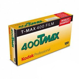 Фотоплівка чорно-біла KODAK Professional T-MAX 400 TMY 120 - 09/2027 F-003 фото