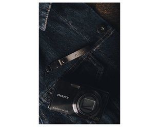 Маленький ремешок FLUXO для камеры Sony, Canon, Olympus с пряжкой в стиле ретро, из натуральной кожи RP-06 фото