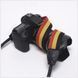 Нашийний універсальний ремінь для фотоапарата CAMERA STRAP на шию для фотокамери текстильний + шкіра Fifa-04 фото 2