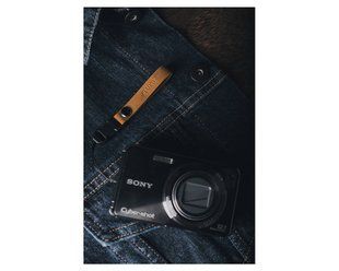 Маленький ремешок FLUXO для камеры Kodak, Yashica, Rollei с пряжкой в стиле ретро, из натуральной кожи RP-08 фото