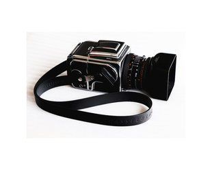 Нашейный кожаный ремень для фотокамеры Hasselblad ремешок на шею для фотоаппарата из кожи черный H-10 фото