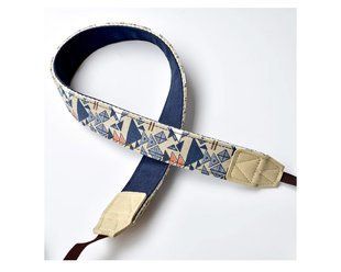 Ремень для фотоаппарата универсальный тканевой CAMERA STRAP для фотокамеры из ткани винтажный CS-1501 фото
