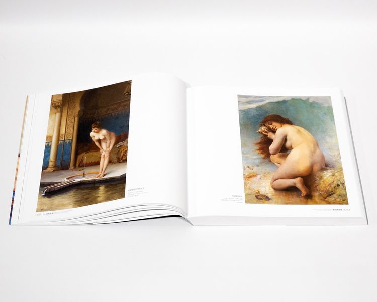 Книга 500 лет мастеров: Классическая живопись человеческого тела. 500 years classical masterpiece. Nude BA-34 фото