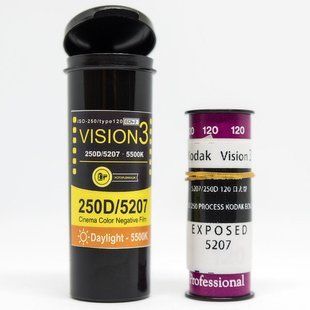 Фотоплівка KODAK VISION3 250D Color Negative Film 5207 тип 120 F-009 фото