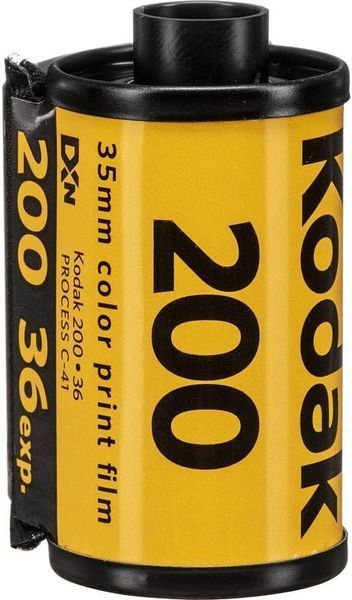 Фотоплівка кольорова Kodak GOLD 200, 135 тип (35мм), 36 кадрів - насичені кольори та дрібне зерно  (02/2028) FP-013 фото