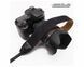 Ремень для фотоаппарата универсальный нашейный тканевой CAMERA STRAP на шею для фотокамеры черный WL-103 фото 1