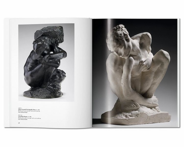 Огюст Роден книги о жизни великих художников Rodin - Taschen Подарочные книги об искусстве PT-70 фото