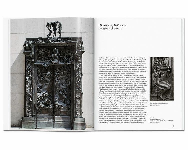 Огюст Роден книги о жизни великих художников Rodin - Taschen Подарочные книги об искусстве PT-70 фото