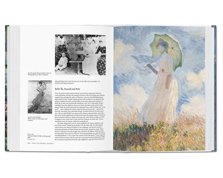 Книга о жизни и творчестве Клода Моне Monet The Triumph of Impressionism. Daniel Wildenstein живопись книги PFA-119-2 фото
