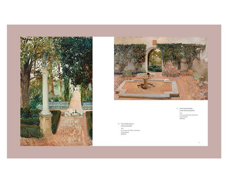 Книга Sorolla: The Painted Gardens PFA-77 фото