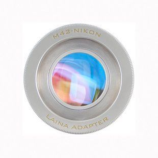 Адаптер-перехідник LAINA M42-Nikon (з оптичною лінзою). AP-21 фото