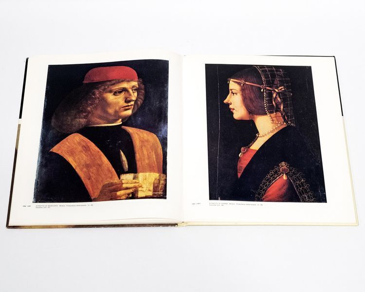 Книга L'opera completa di Leonardo pittore - зібрання живописних шедеврів Леонардо да Вінчі | Книга Rizzoli RB-12 фото