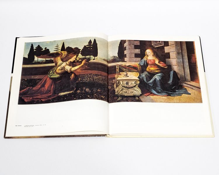 Книга L'opera completa di Leonardo pittore - зібрання живописних шедеврів Леонардо да Вінчі | Книга Rizzoli RB-12 фото