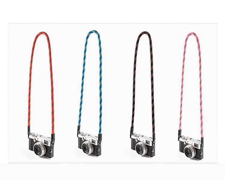 Универсальный ремень шнурок для фотокамеры текстильный красный CAMERA STRAP, ремни на фотоаппарат CS-1356 фото