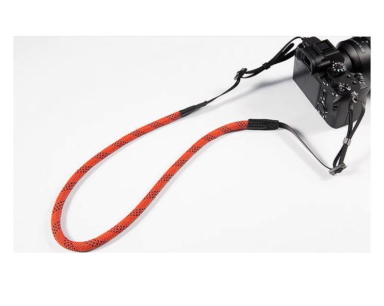 Универсальный ремень шнурок для фотокамеры текстильный красный CAMERA STRAP, ремни на фотоаппарат CS-1356 фото