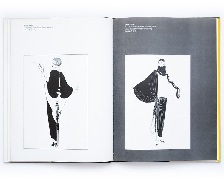 Книга fashion illustration Erte: Erte Fashions книги про моду та дизайн з ілюстраціями PFA-50 фото