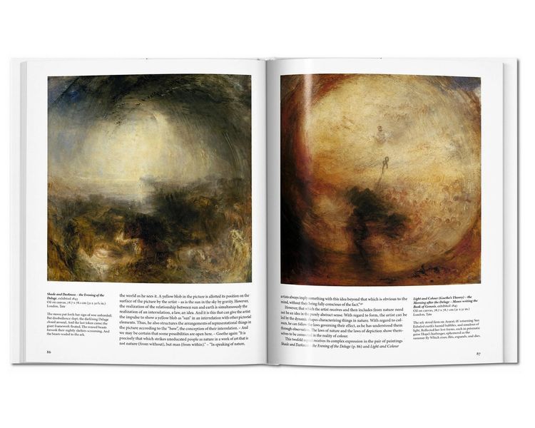 История искусств книги о живописи Уильяма Тернера Turner. Michael Bockemuhl, Taschen книга для художника PT-01 фото