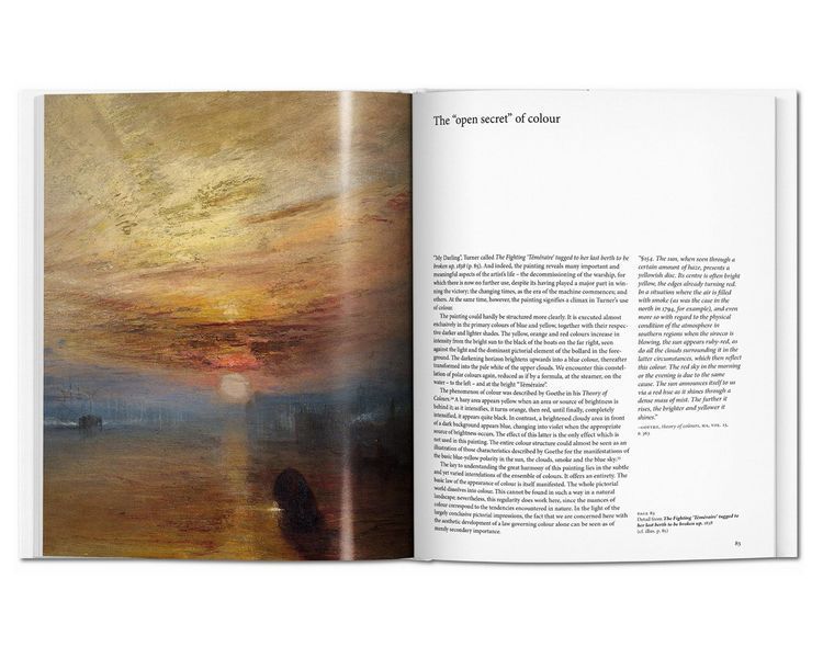 История искусств книги о живописи Уильяма Тернера Turner. Michael Bockemuhl, Taschen книга для художника PT-01 фото