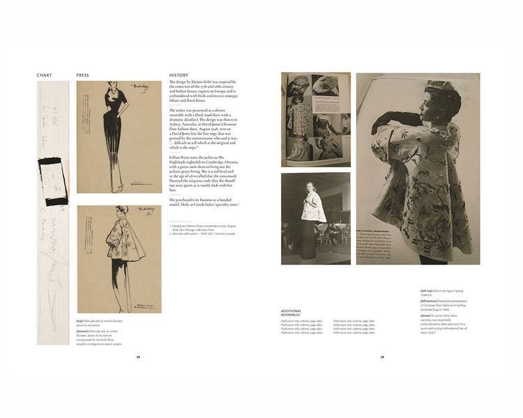 Книга з історії моди про модний дім Діор з ілюстраціями Christian Dior: History and Modernity, 1947 - 1957 BF-703 фото