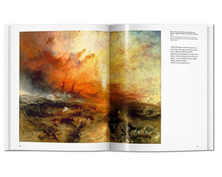 История искусств книги о живописи Уильяма Тернера Turner. Michael Bockemuhl, Taschen книга для художника PT-01 фото