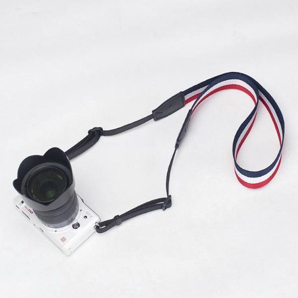 Тканинний ремінь для фотоапарата універсальний CAMERA STRAP нашийний плечовий з тканини для фотокамери CS-01 фото